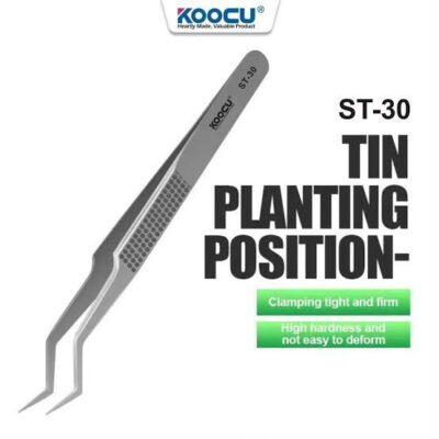 KOOCU ST-30 Tin Planting Precision Tweezers