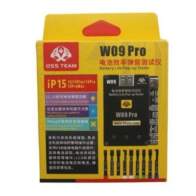W09 Pro Battery Life Pop-up Tester