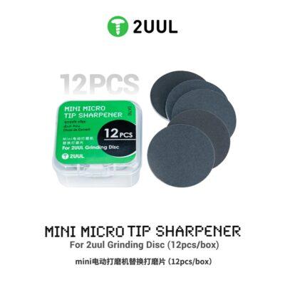 2UUL Mini Micro Tip Sharpener Grinding Disc (12pcs/box).