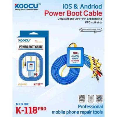 KOOCU K-118 PRO iOS & Android Power Boot Cable