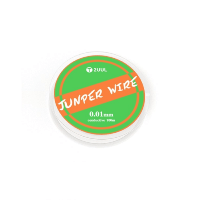 2uul FX-001 0.01mm Conductive Jumper Wire 100mtr